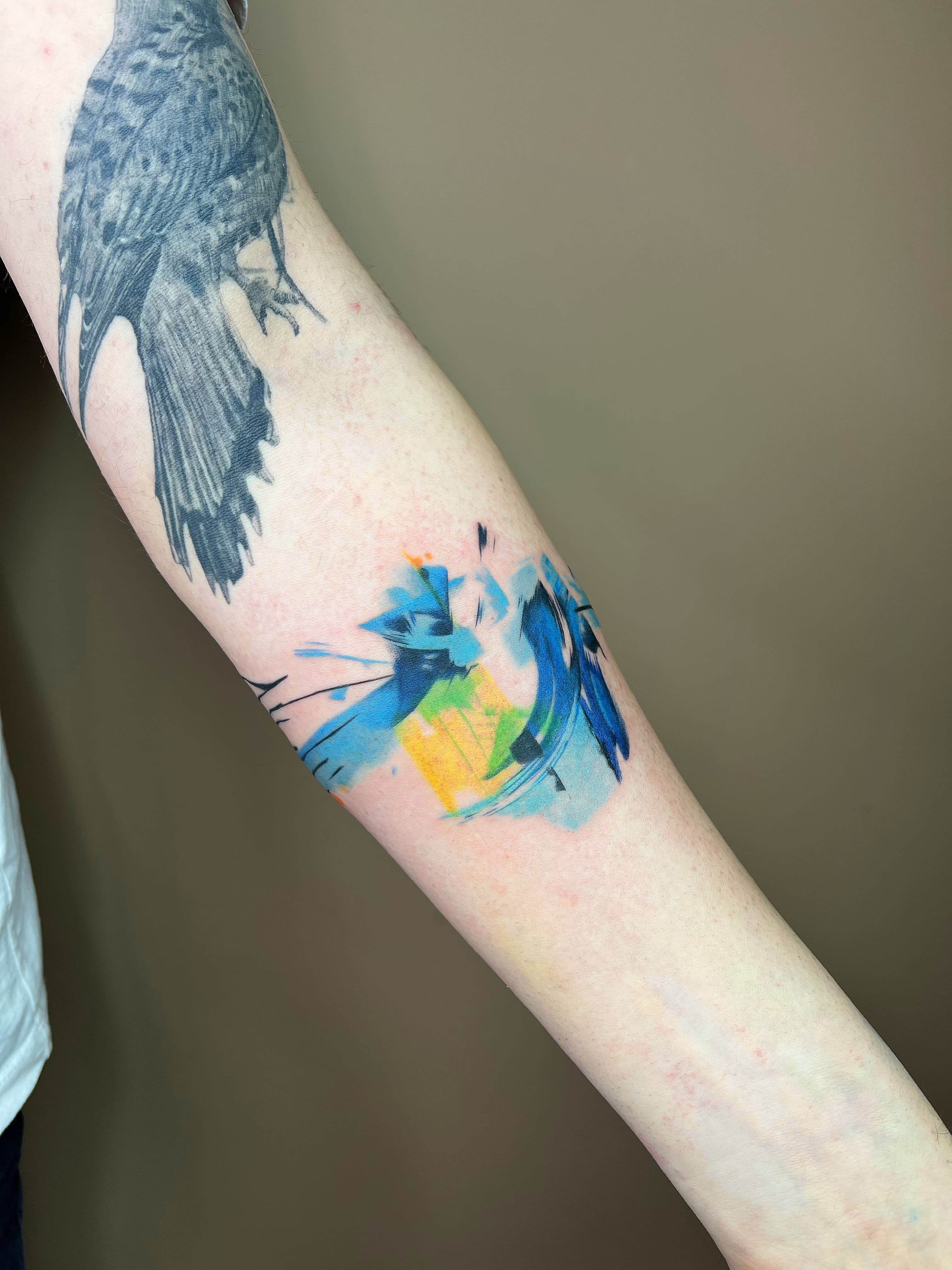 Alev Sarı — Illustrative tattoo, Ink People Istanbul