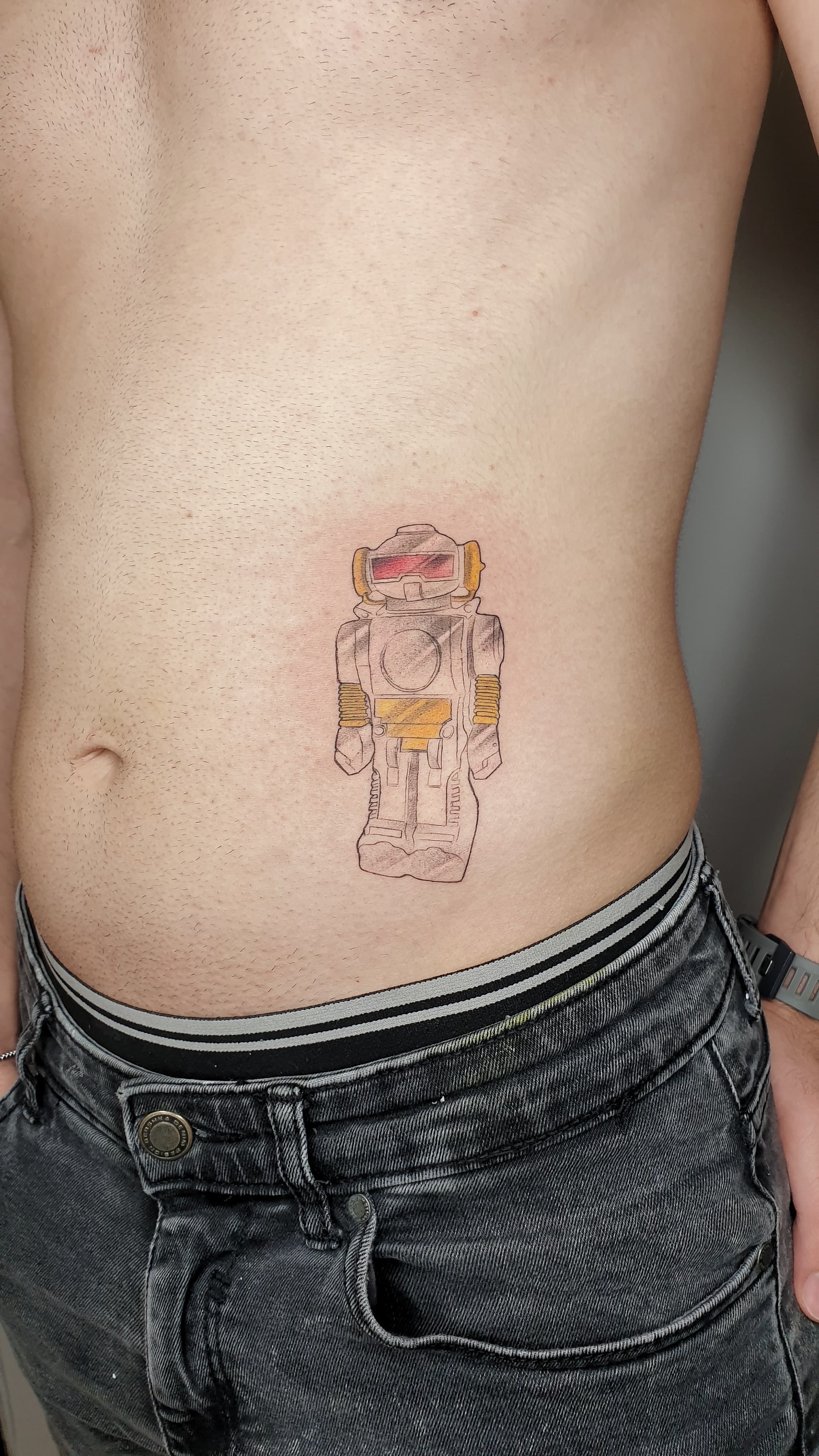 Alev Sarı — Illustrative tattoo, Ink People Istanbul
