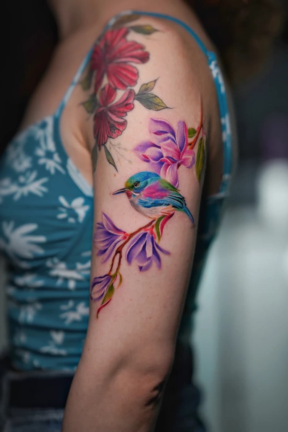 Alev Sarı — Illustrative tattoo, Ink People Istanbul