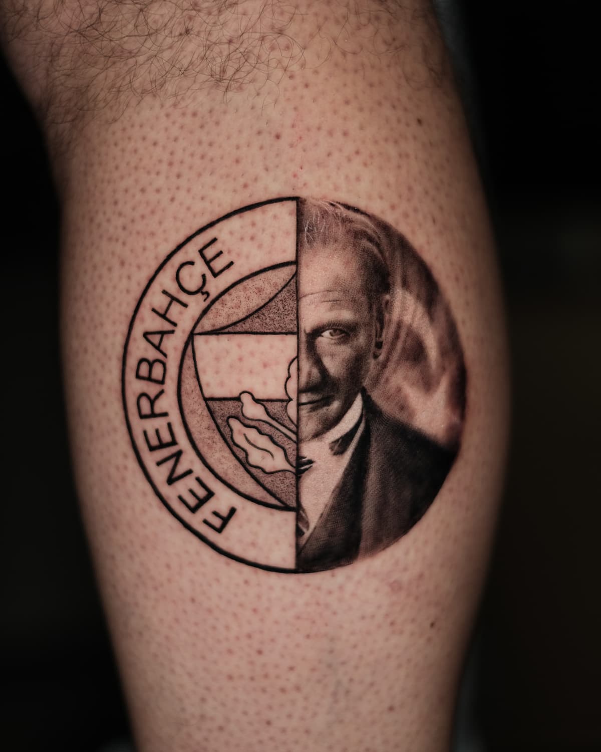 Barış Atilla — portrait tattoo, Ink People Istanbul