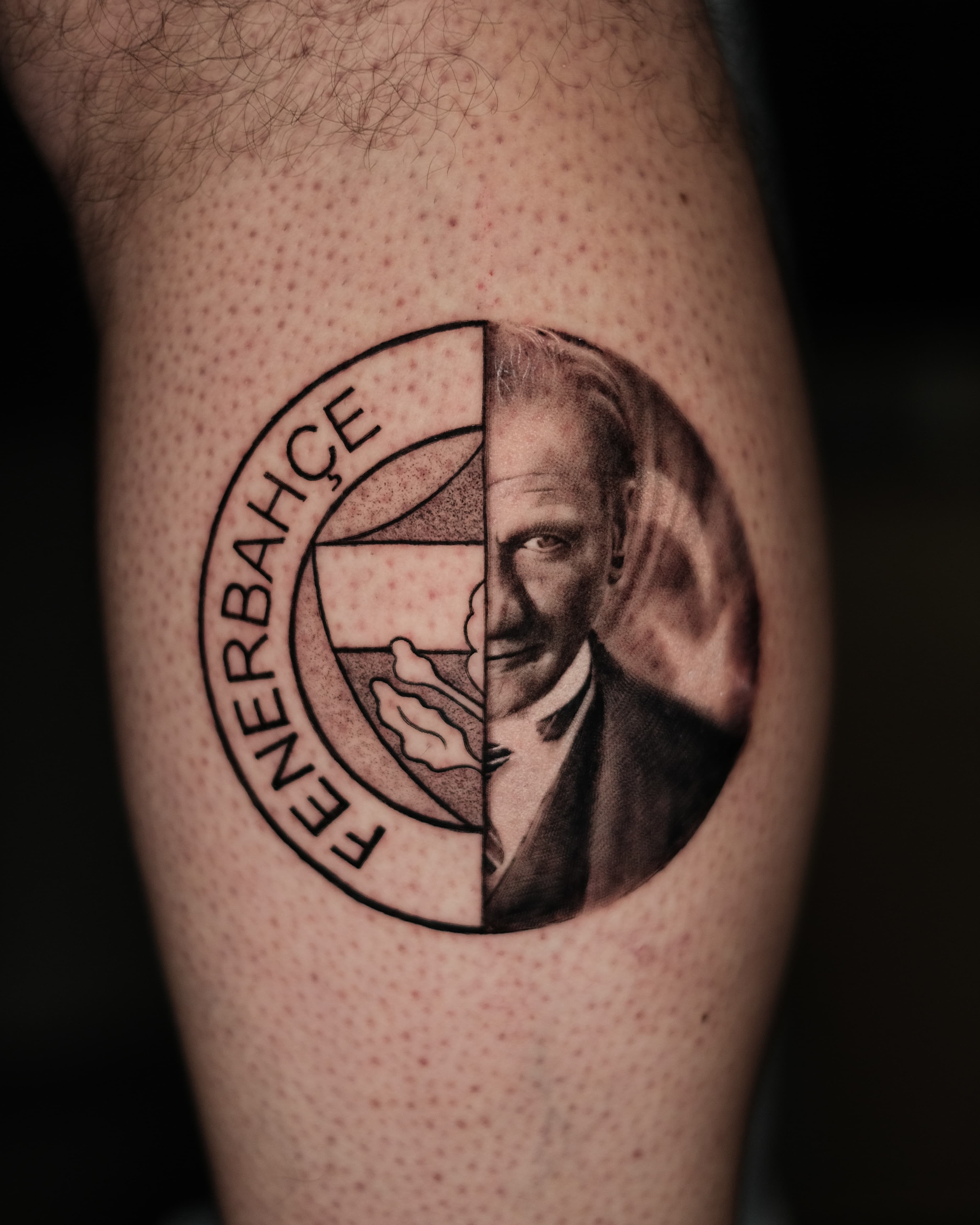 Barış Atilla — Realistic Portrait tattoo, Ink People Istanbul