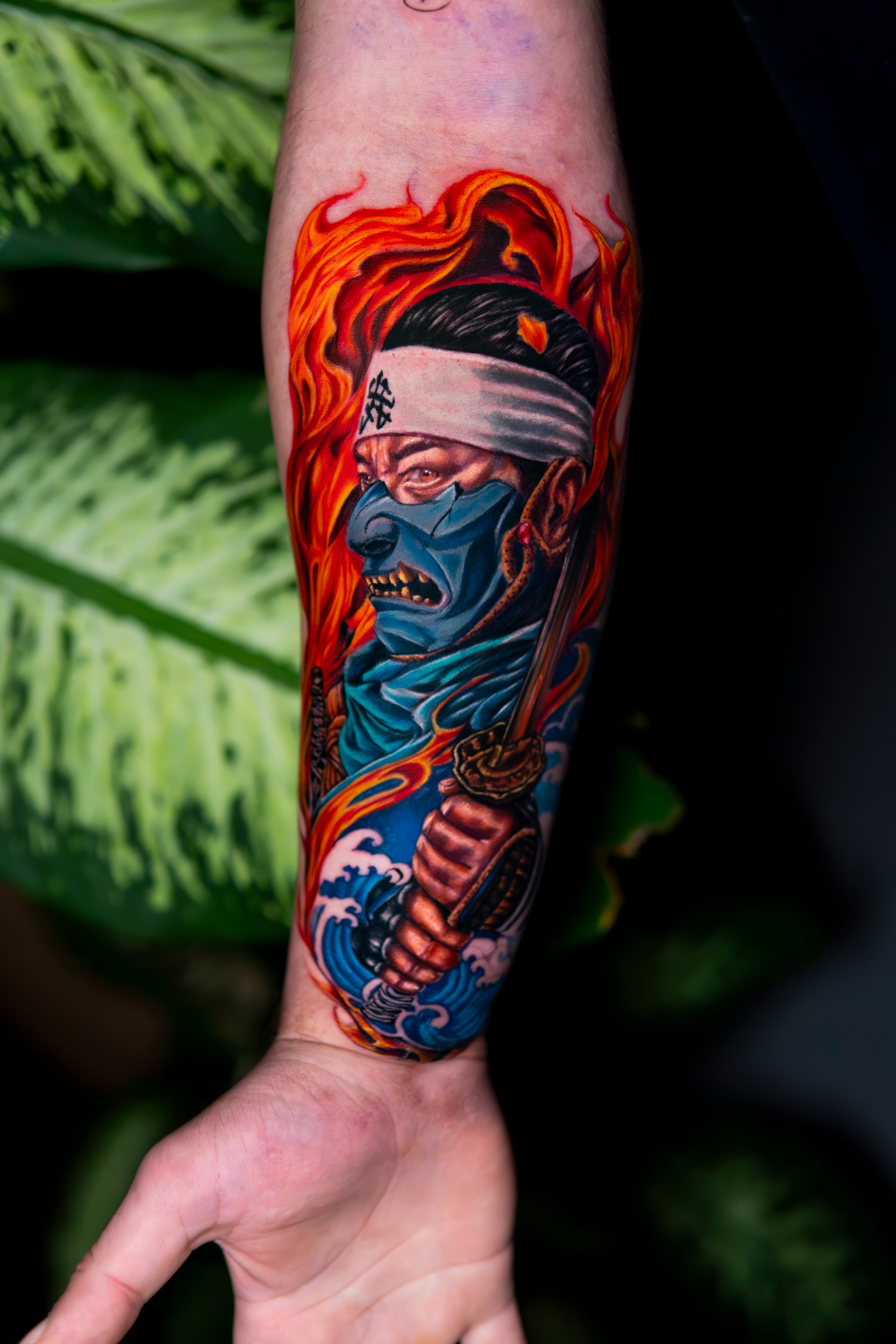 Berkay Uzun — Color Work tattoo, Ink People Istanbul
