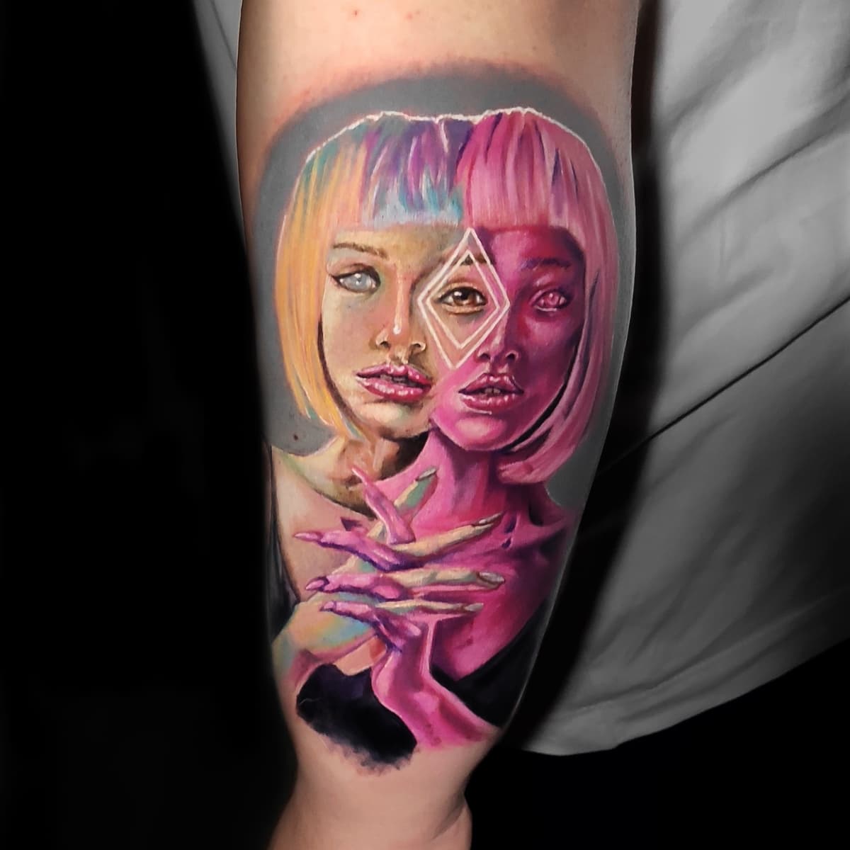 Berkay Uzun — color tattoo, Ink People Istanbul