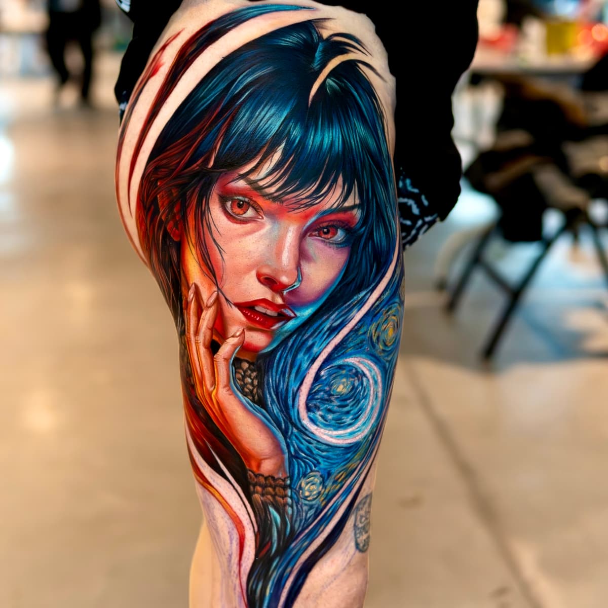 Berkay Uzun — color tattoo, Ink People Istanbul