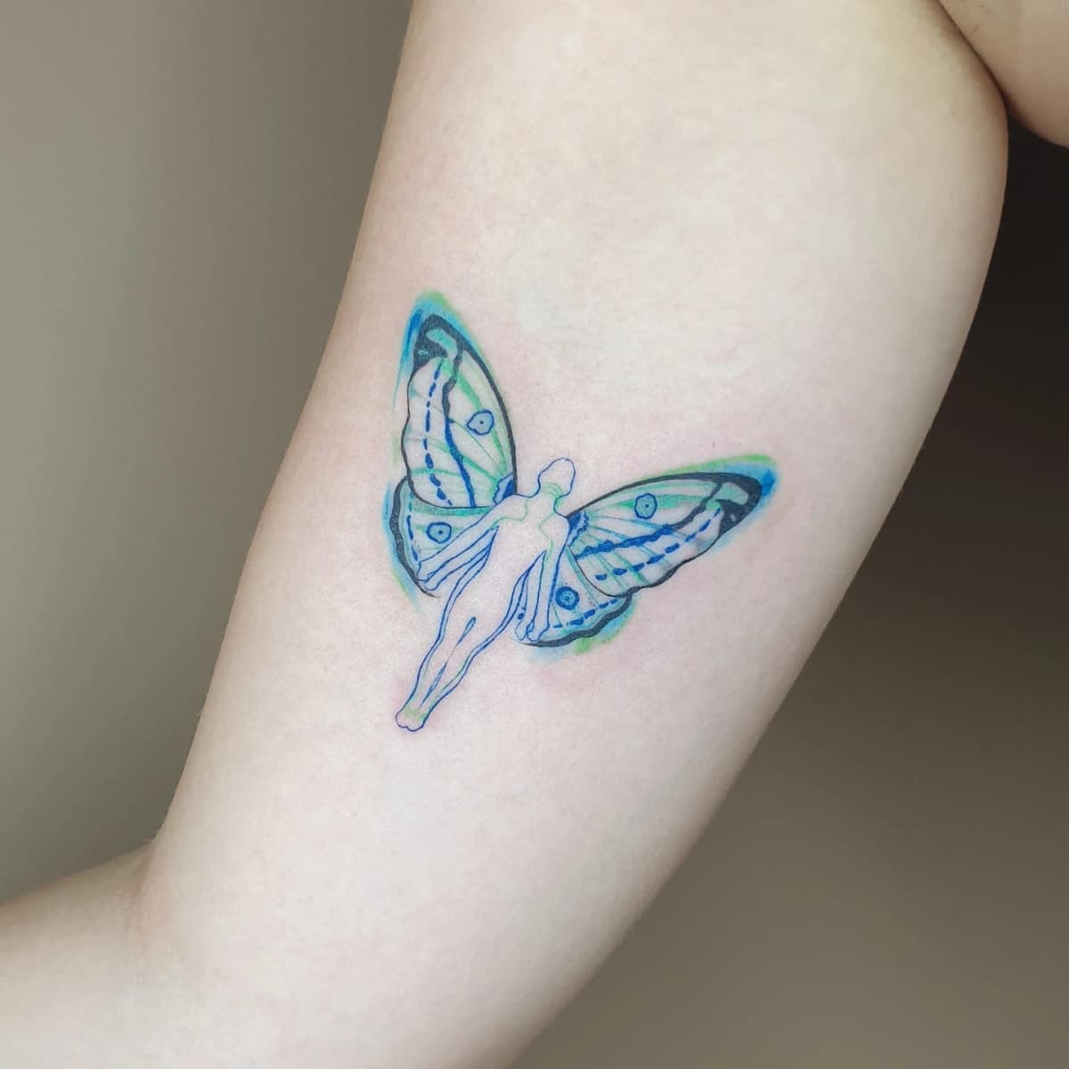Alev Sarı — whimsical tattoo, Ink People Istanbul