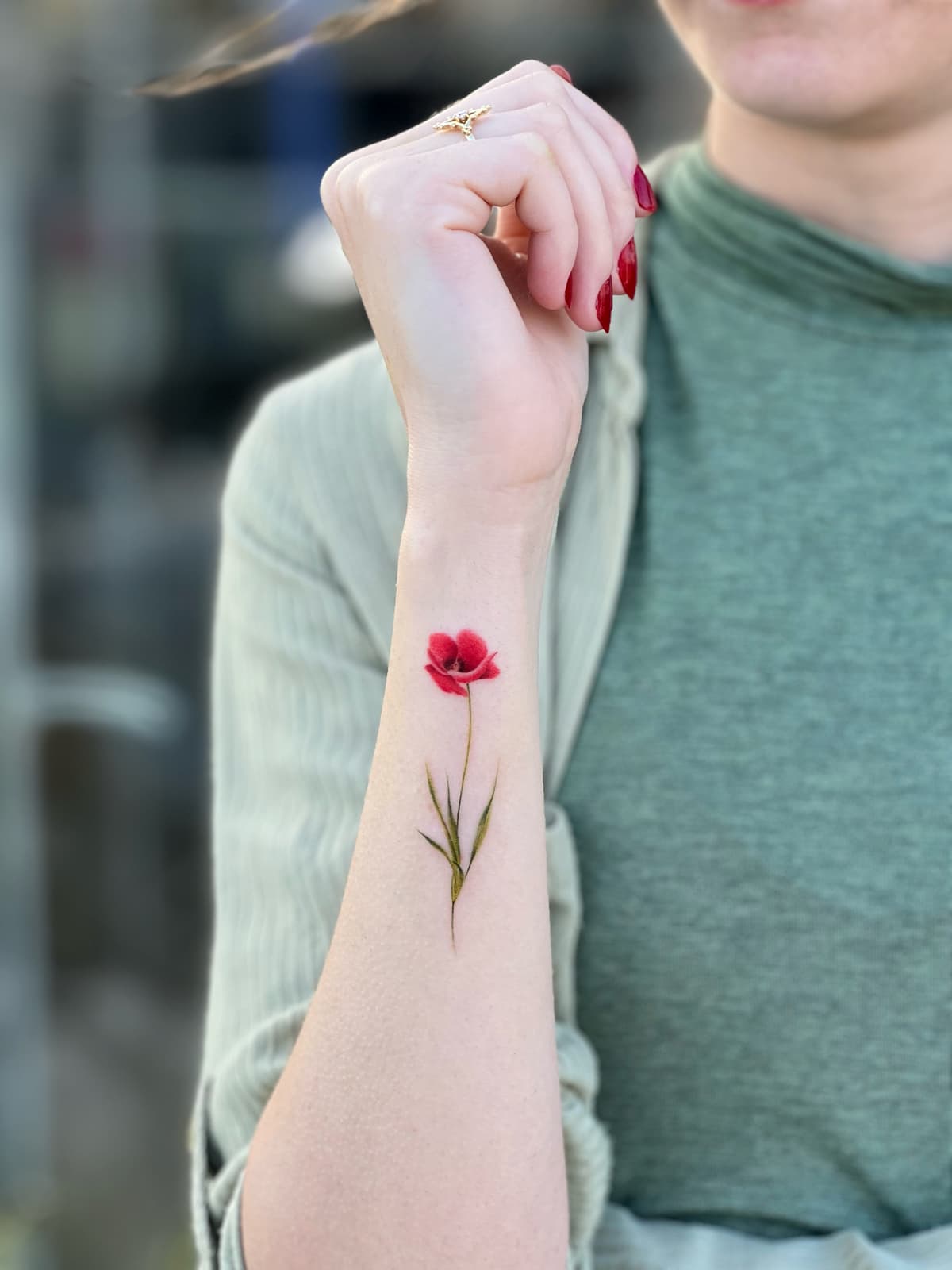 Alev Sarı — whimsical tattoo, Ink People Istanbul