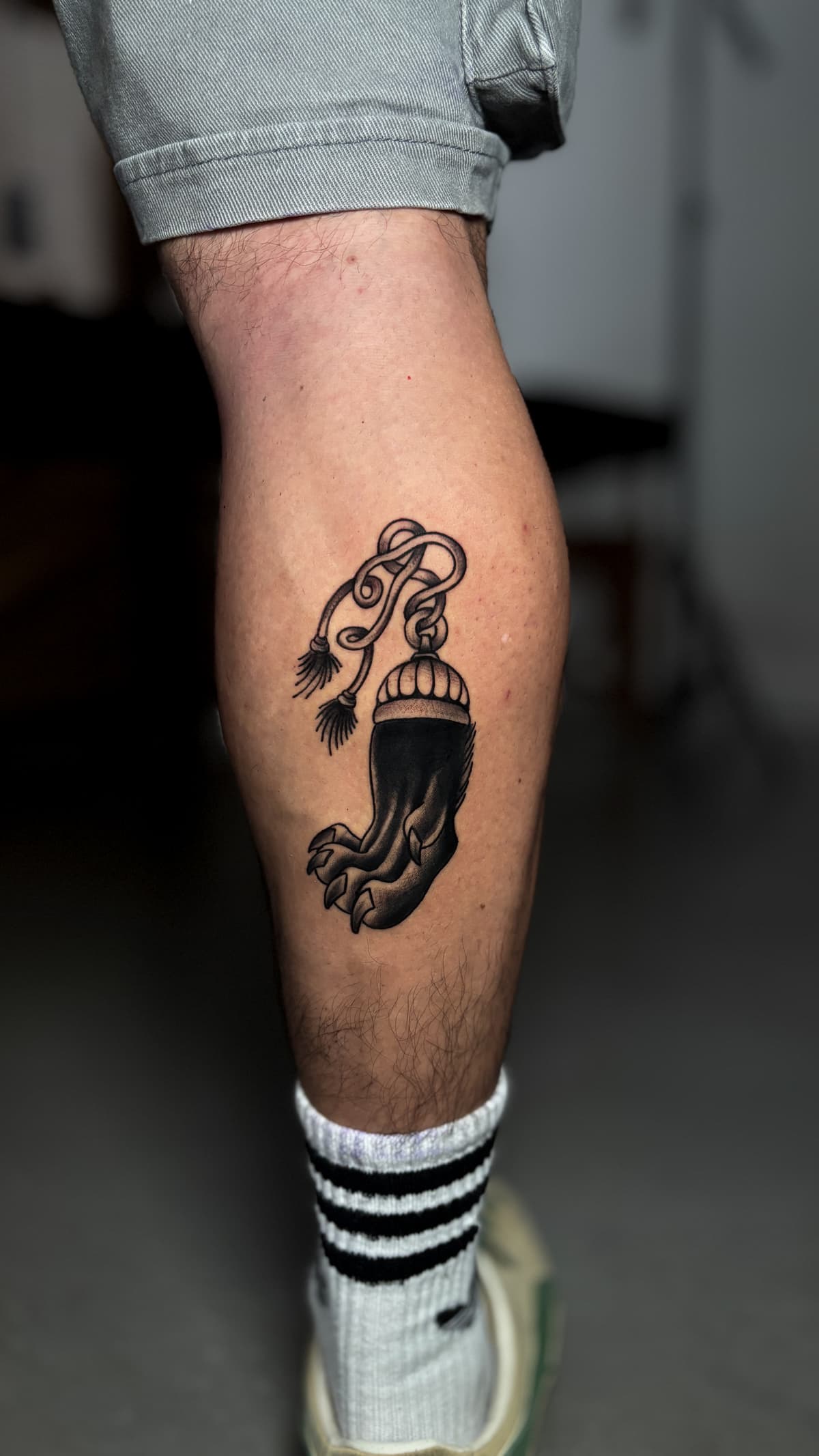 Ozan Bağcık — blackwork tattoo, Ink People Istanbul